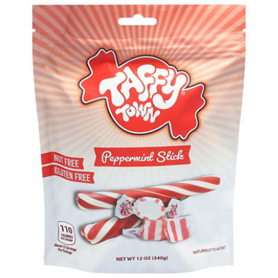 Taffy Town Salt Water Taffy Peppermint Stick - 12 LB - Image 2