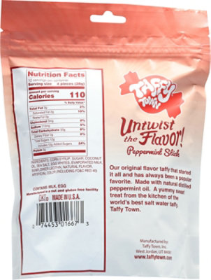Taffy Town Salt Water Taffy Peppermint Stick - 12 LB - Image 5