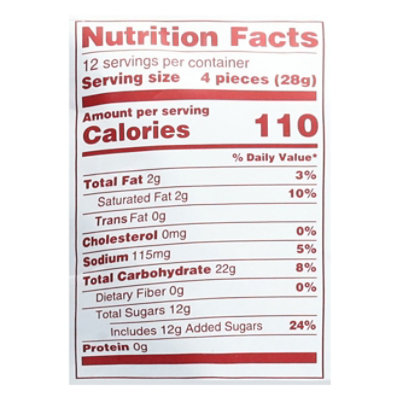 Taffy Town Salt Water Taffy Peppermint Stick - 12 LB - Image 3