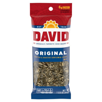 David & Sons Original Sunflower Seeds - 1.58 OZ - Image 1