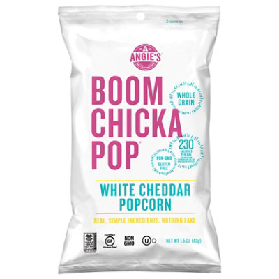 Angies Boom Chicka Pop White Cheddar Popcorn - 1.5 OZ - Image 2