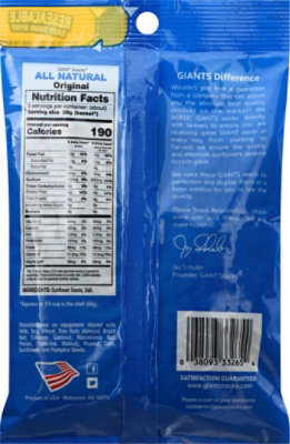 Giants Sunflower Seed Original - 5.75 OZ - Image 6