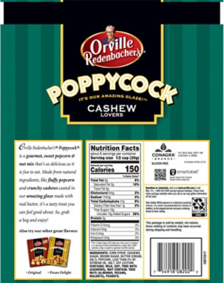 Poppycock Cashew Lovers - 7 OZ - Image 4