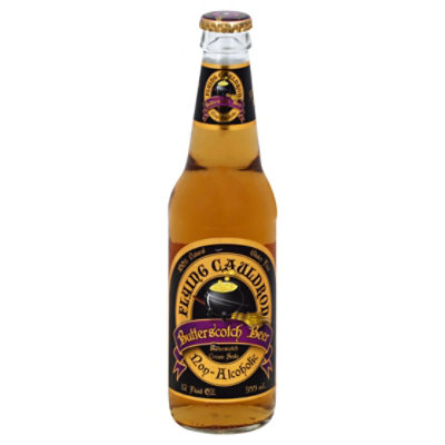 Flying Cauldron Butterscotch Beer Soda - 12 OZ - Image 1