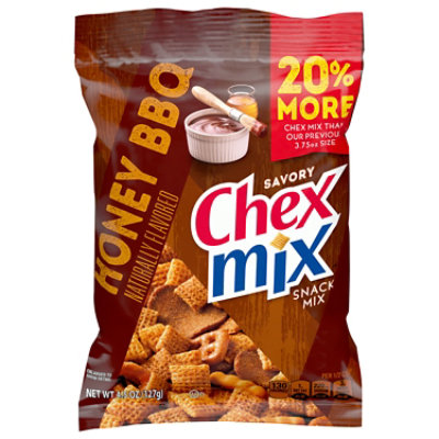 Chex Mix Savory Honey Bbq - 4.5 OZ