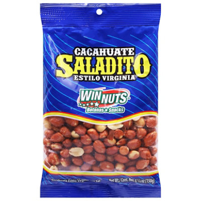 Winnuts Cacahuate Saladito - 5.25 OZ - Image 1