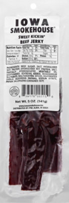 Iowa Smokehouse Beef Jerky Sweet Kickin - 5 OZ - Image 2