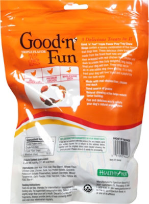 Dingo Good N Fun Tug Rings Triple Flavor - 4 CT - Image 5