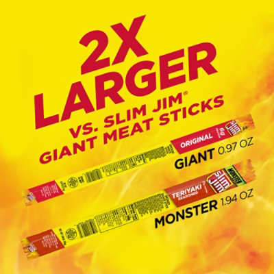 Conagra Slim Jim Monster Teriyaki - 1.94 OZ - Image 2
