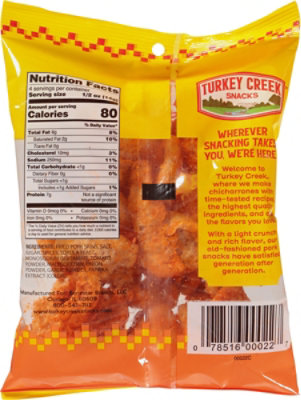Convenience Store Turkey Creek Pork Skins Bbq - 2 OZ - Image 6