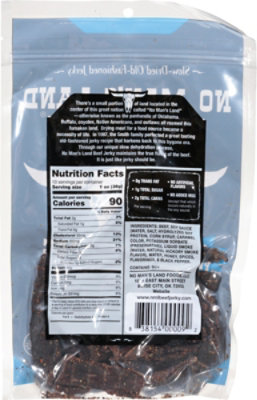 No Mans Land Jerky Black Pepper - 8.5 OZ - Image 6