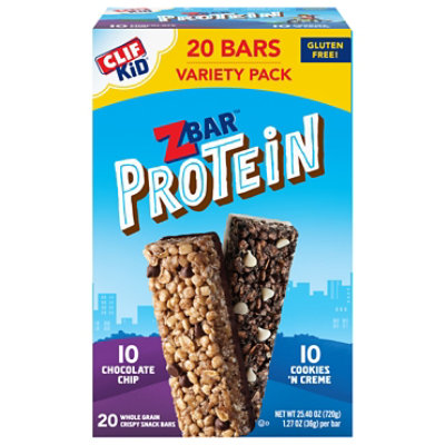 Clif Zbar Protein Chocolate Chip And Cookies N Cream - 25.4 OZ - Image 3