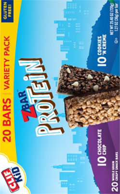 Clif Zbar Protein Chocolate Chip And Cookies N Cream - 25.4 OZ - Image 6
