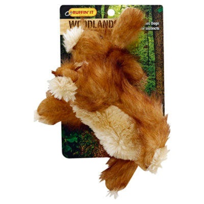 Woodlands Small Plush Rabbit Dog Toy - EA - Image 1