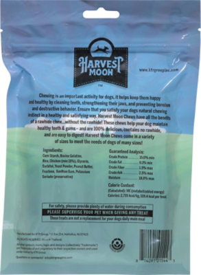 Harvest Moon Hide Free Peanut Butter Puffed Twist 5 In - 5 CT - Image 5