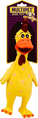 Multipets Latex Polka Dot Globken Chicken Dog Toy - EA - Image 2