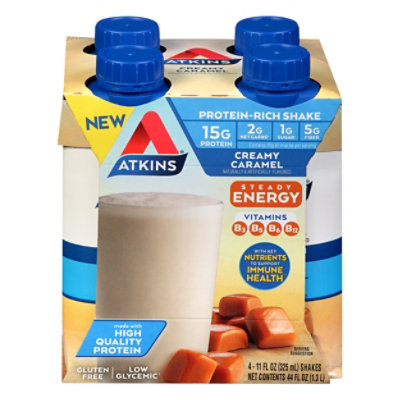 Atkins Rtd Energy Creamy Caramel - 44 OZ - Image 3