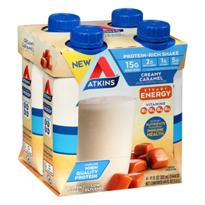 Atkins Rtd Energy Creamy Caramel - 44 OZ - Image 1