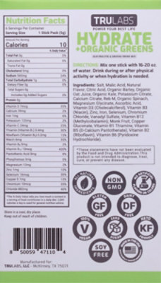 Trulabs Hydrate Greens Green Apple - 6 CT - Image 6