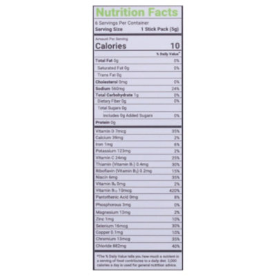 Trulabs Hydrate Greens Green Apple - 6 CT - Image 4