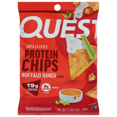 Quest Chips Tortilla Protein Buffalo Ranch - 1.1 OZ - Image 1
