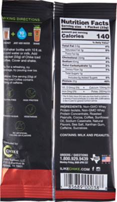 Chike High Protein Chocolate Peanut Butter - 1.5 OZ - Image 6