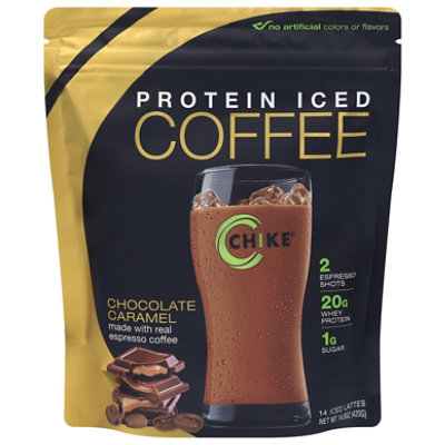 Chike Hih Protein Coffee Choc Carmel - 15.3 OZ - Image 3