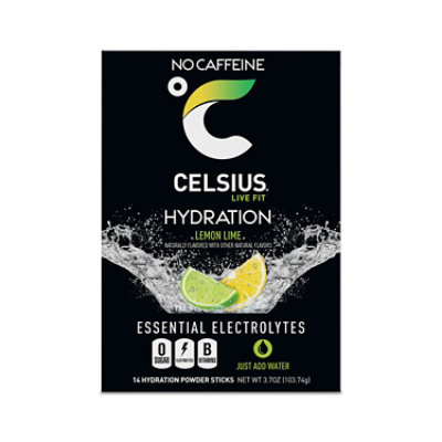 Celsius Hydration Lemon Lime - 14 CT - Image 5