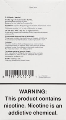 Juul Pod 2pk Menthol 5% - 1 EA - Image 4