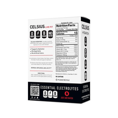 Celsius Hydration Fruit Punch - 14 CT - Image 2