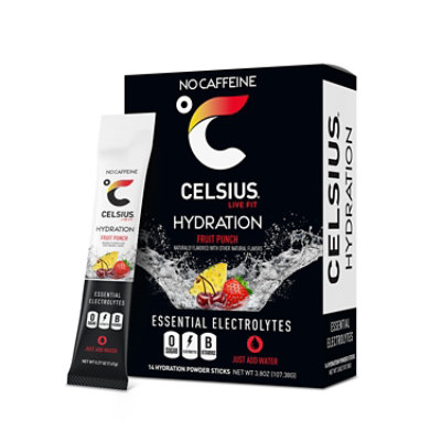 Celsius Hydration Fruit Punch - 14 CT - Image 1