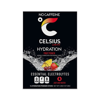 Celsius Hydration Fruit Punch - 14 CT - Image 5