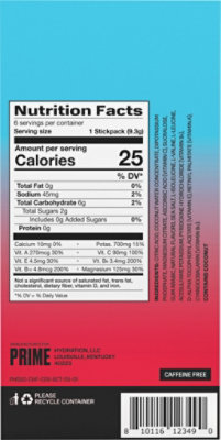 Prime Hydration Sticks Cherry Freeze - 6 CT - Image 6