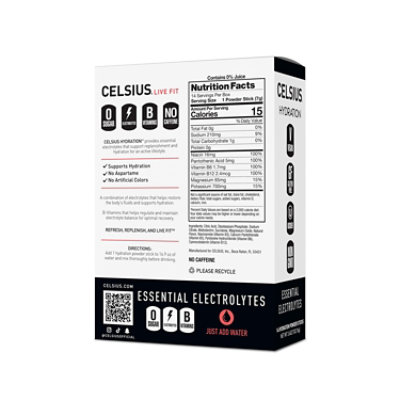Celsius Hydration Strwbry Wtrmln - 14 CT - Image 2