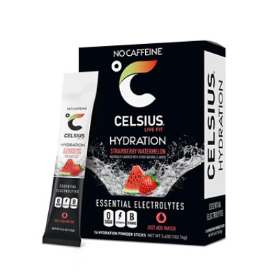 Celsius Hydration Strwbry Wtrmln - 14 CT - Image 1