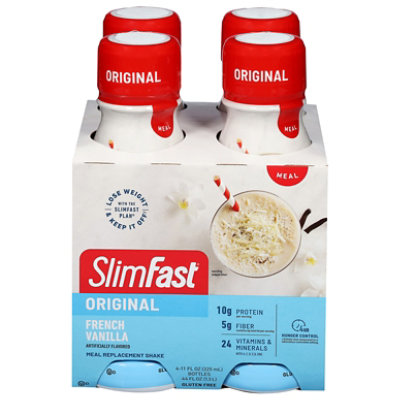 Slimfast Rtd French Vanilla 4pk - 44 OZ - Image 1