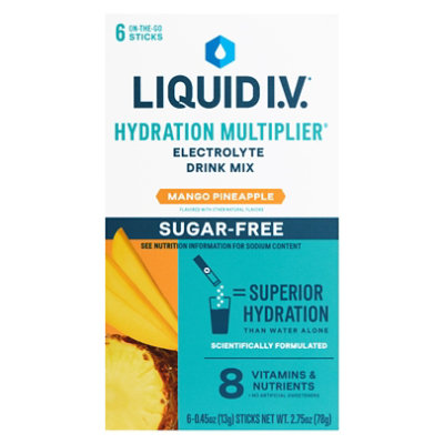 Liquid Iv Sugar Free Mango Pineapple - 6 CT - Image 2
