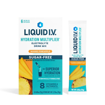 Liquid Iv Sugar Free Mango Pineapple - 6 CT - Image 3