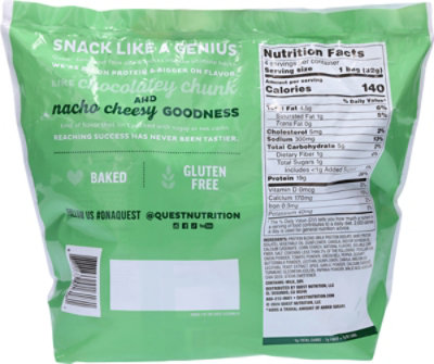 Quest Chips Tortilla Protein Salsa Verde 4pk - 4 OZ - Image 5
