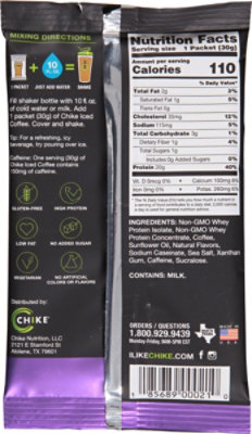 Chike High Protein Caramel - 1.5 OZ - Image 6