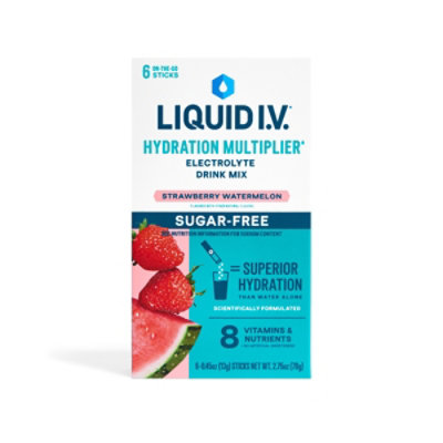 Liquid Iv Sugar Free Strwbry Wtrmln - 6 CT - Image 2