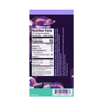 Alani Energy Sticks Cosmic Stardust - 10 CT - Image 2