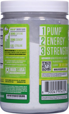 Ryse Loaded Preworkout Sour Punch Green Apple - 16.7 OZ - Image 5