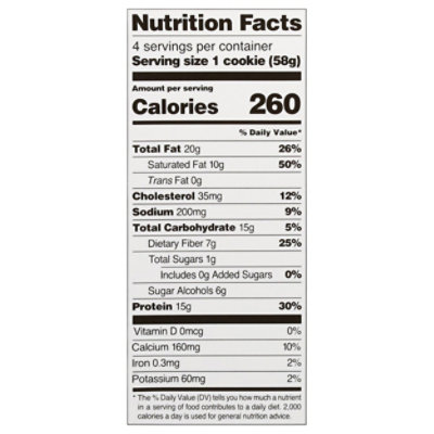 Quest Protein Cookie White Chocolate Macadamia - 8.18 OZ - Image 3