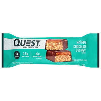 Quest Protein Bar Hero Chocolate Coconut - 1.94 OZ - Image 3