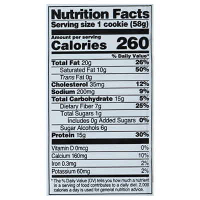 Quest Protein Cookie White Chocolate Macadamia - 2.04 OZ - Image 4