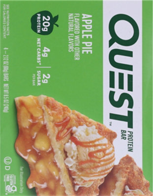 Quest Protein Bar Apple Pie - 8.5 OZ - Image 5