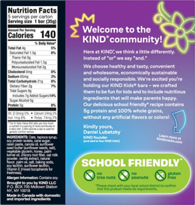 Kind Kids School Friendly Vanilla Swirl - 6.20 OZ - Image 6