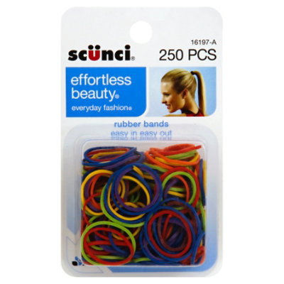 Conair Rubberband Sil Exotic - 250 PK - Image 1