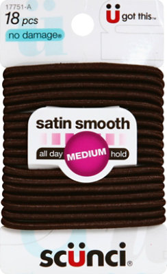 Scunci Elastics Brown No Damage - 18 PK - Image 2